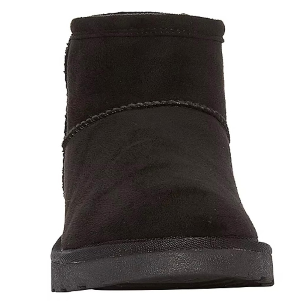 NIB‎ Pull On Ankle Boots Ugg Style Sz 7 Black - Picture 6 of 11
